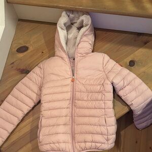 SAVE THE DUCK Faux Fur Lined Jacket